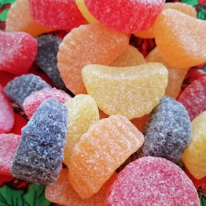 Gomitas veganas dulces gajos
